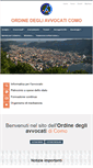 Mobile Screenshot of ordineavvocaticomo.it